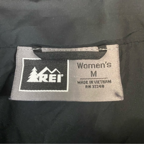 REI Puffer Vest Women's M Black Full Zip Primaloft Pertex Quantum Eco Polyester - Picture 5 of 9